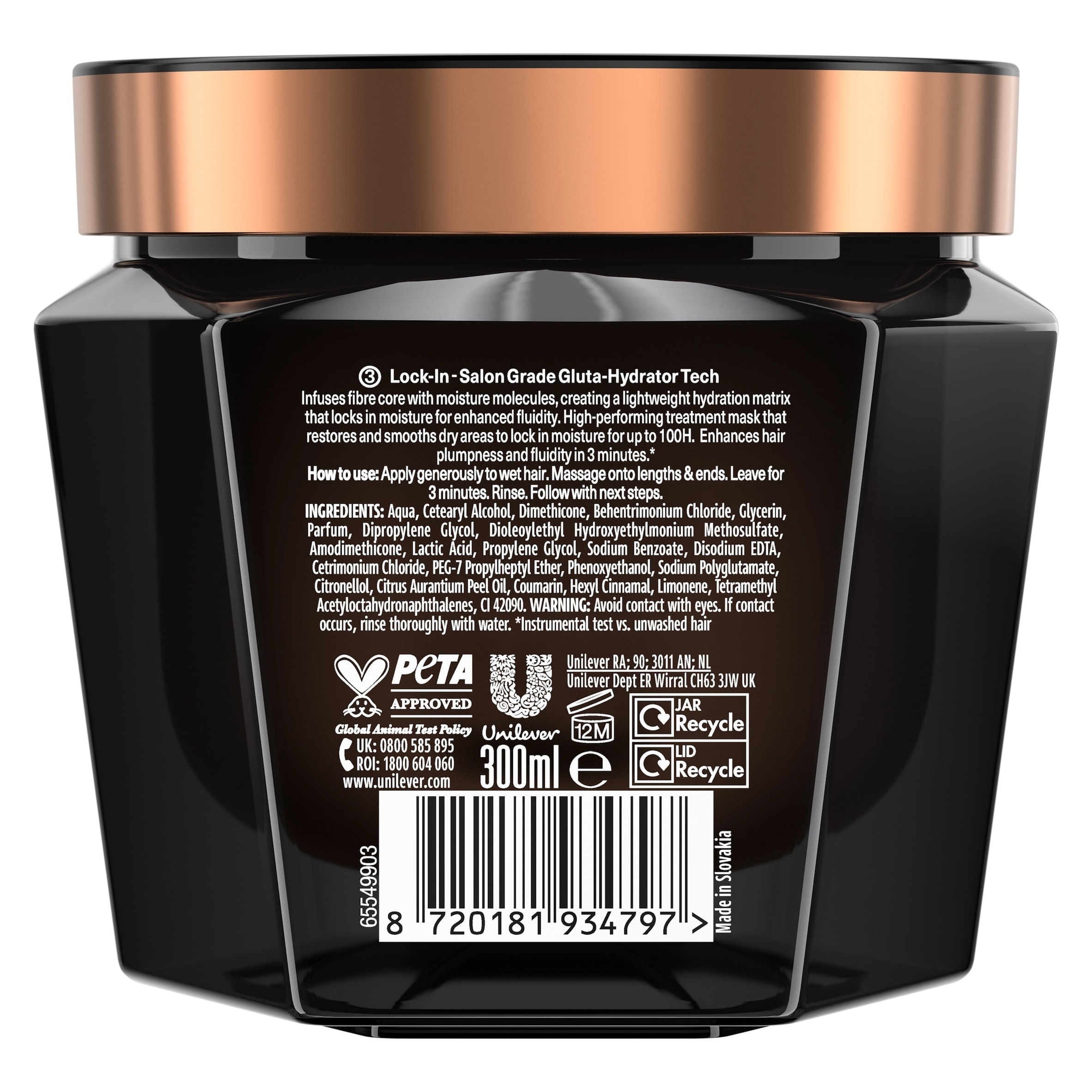 Tresemmé Professional Hydra Molecular Moisture Treatment Mask 300ml thumbnail 2