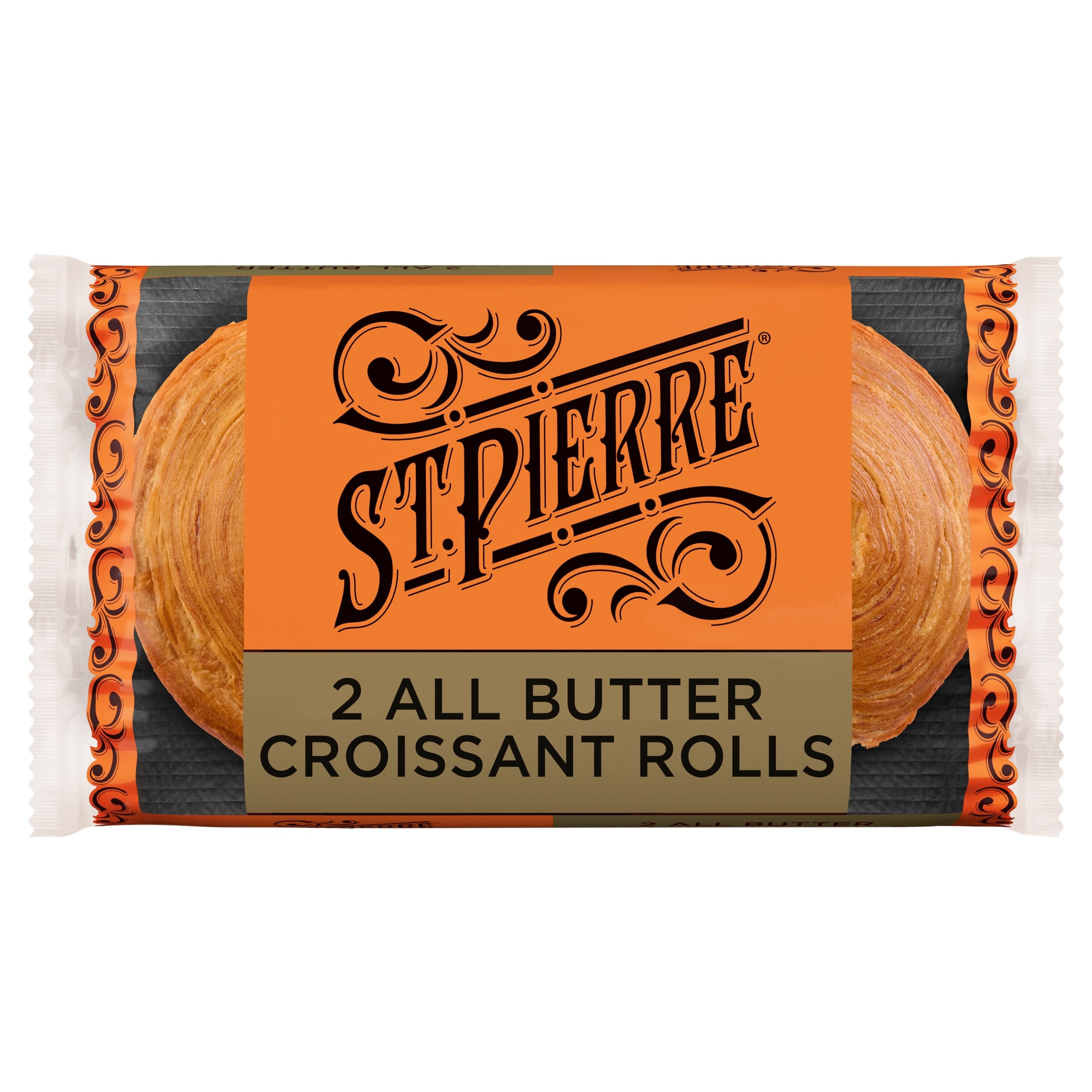 St Pierre 2 All Butter Croissant Rolls