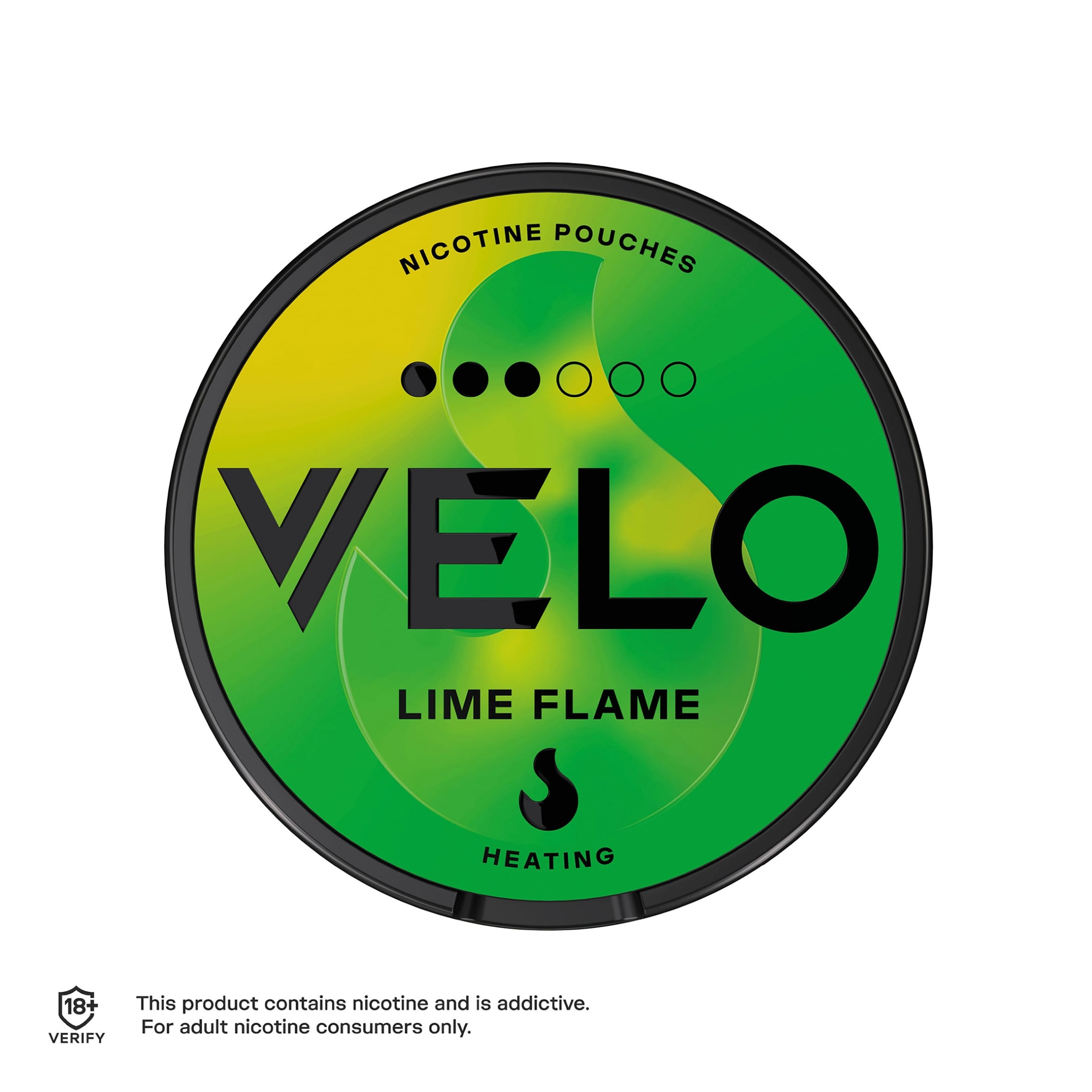 Velo Lime Flame Nicotine Pouches 8mg 20 pouches