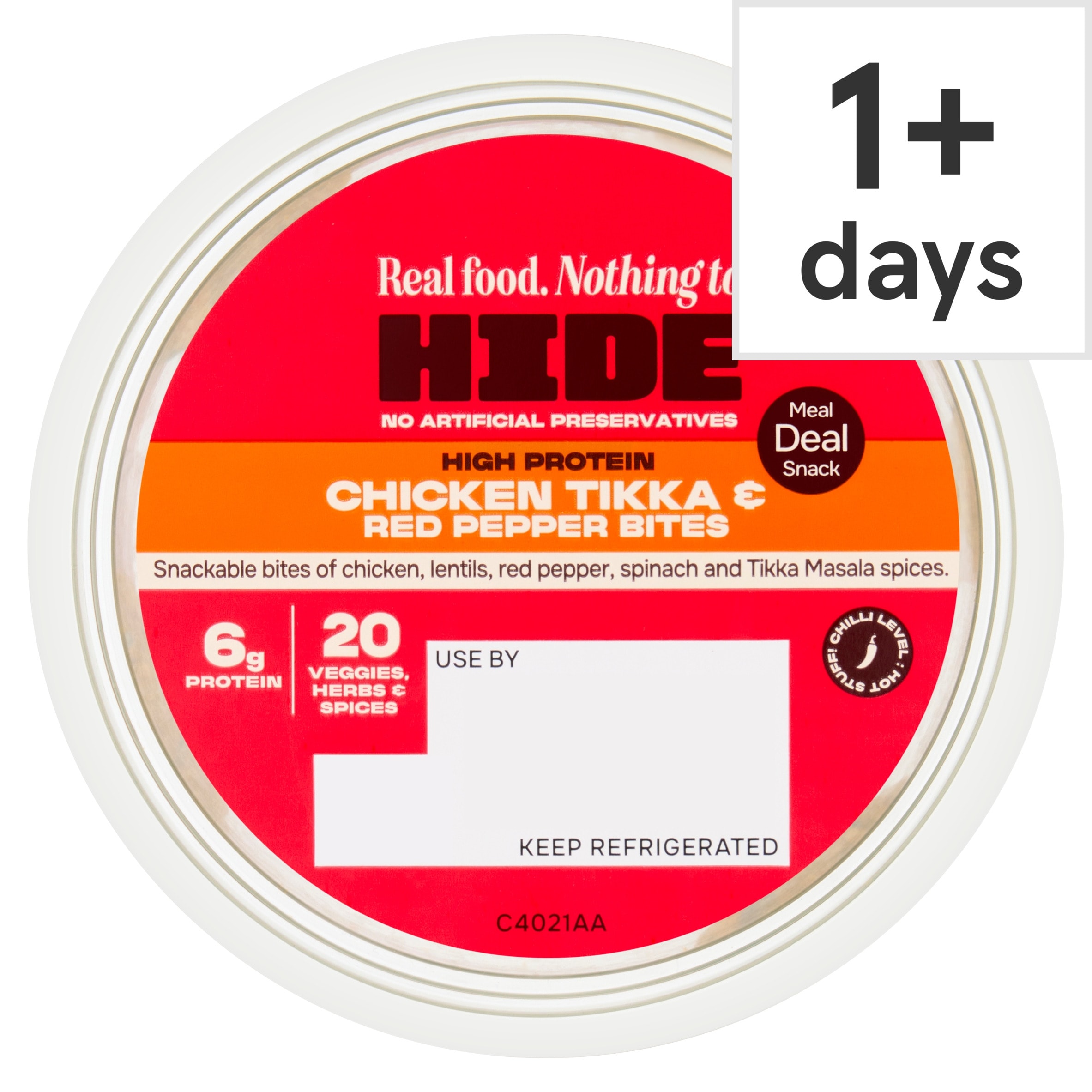 HIDE Chicken Tikka & Lentil Bites 45g