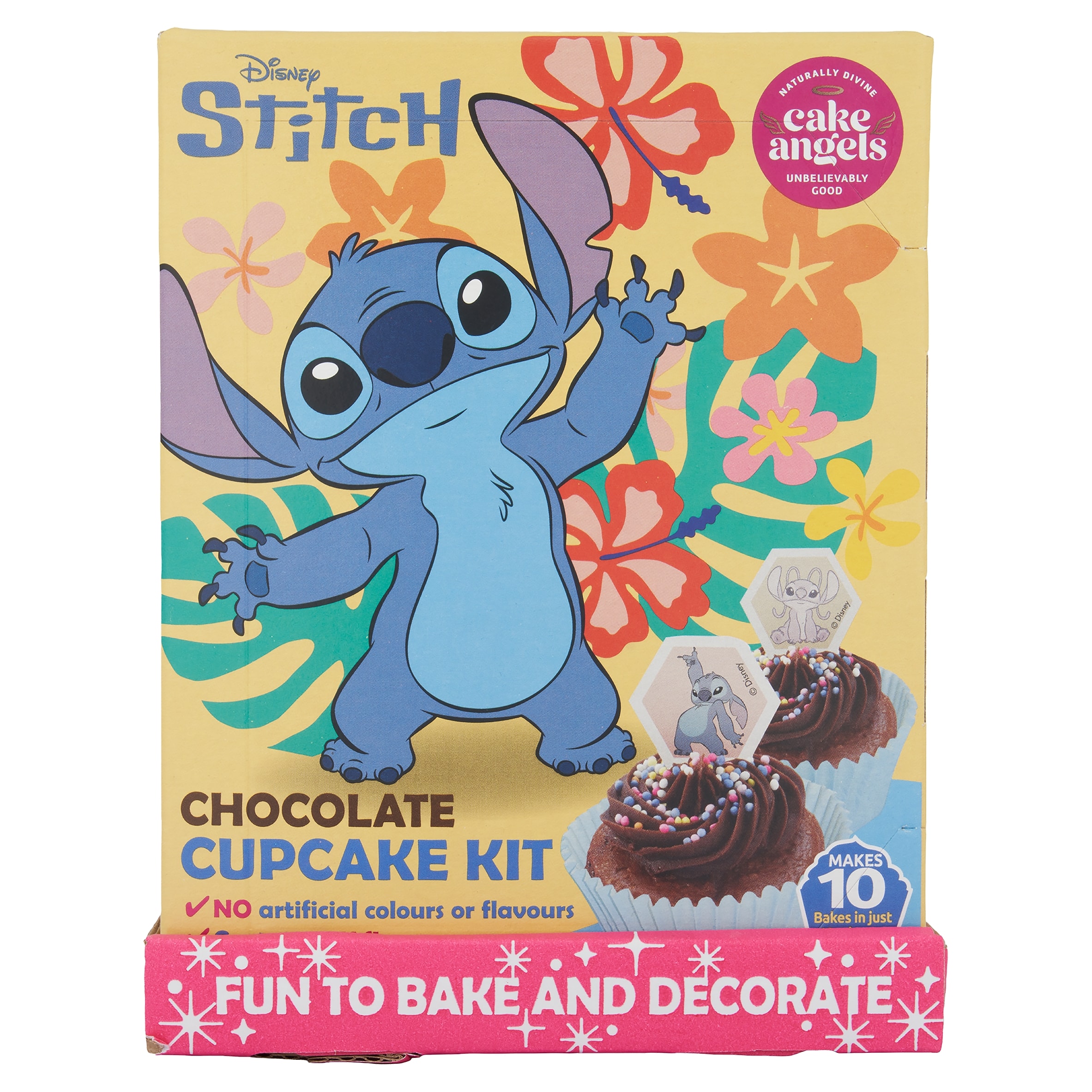 CAKE ANGELS Disney Stitch Chocolate Cupcake Kit 171g thumbnail 2