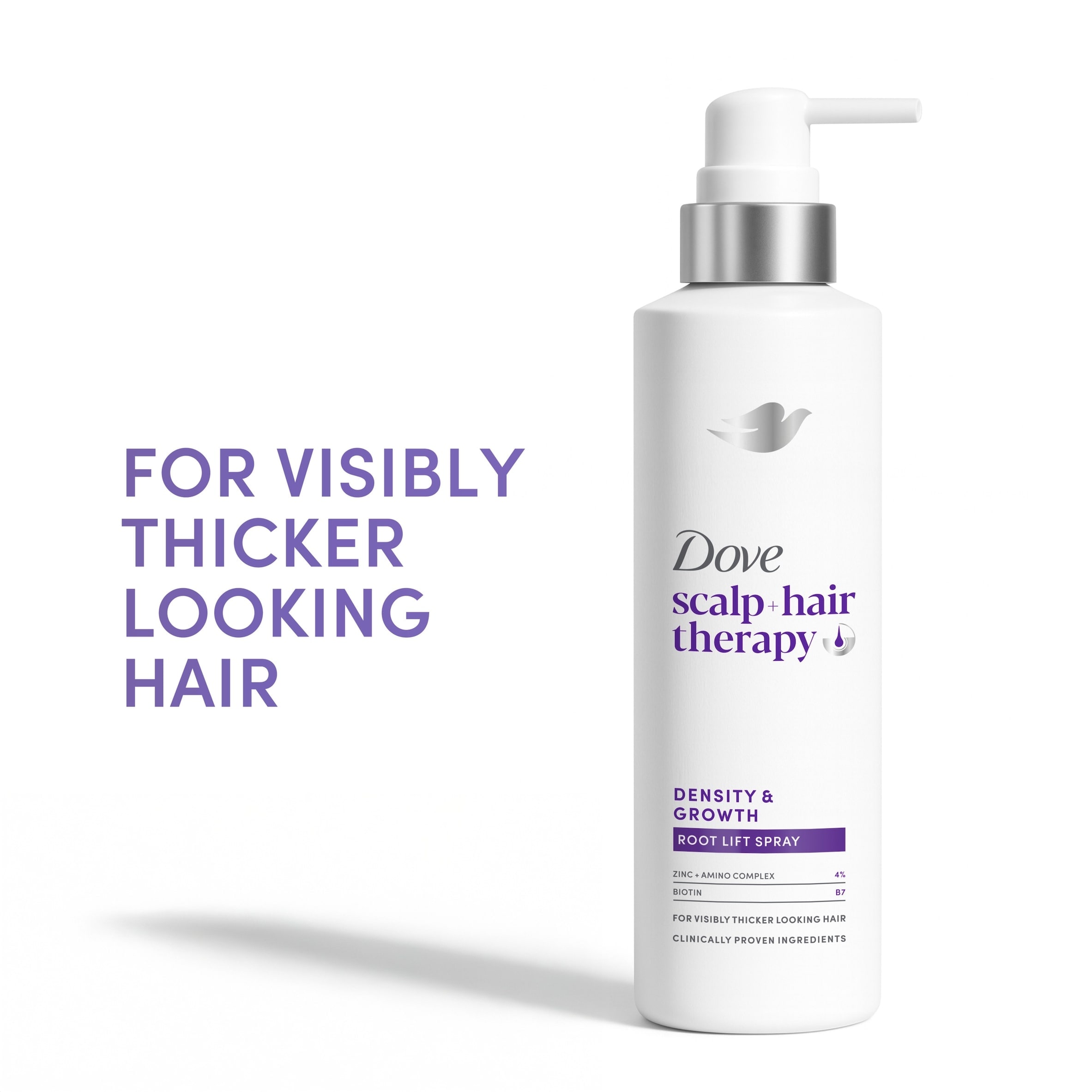 Dove Scalp Hair Therapy Density & Growth Root Lift Spray 100ml thumbnail 5