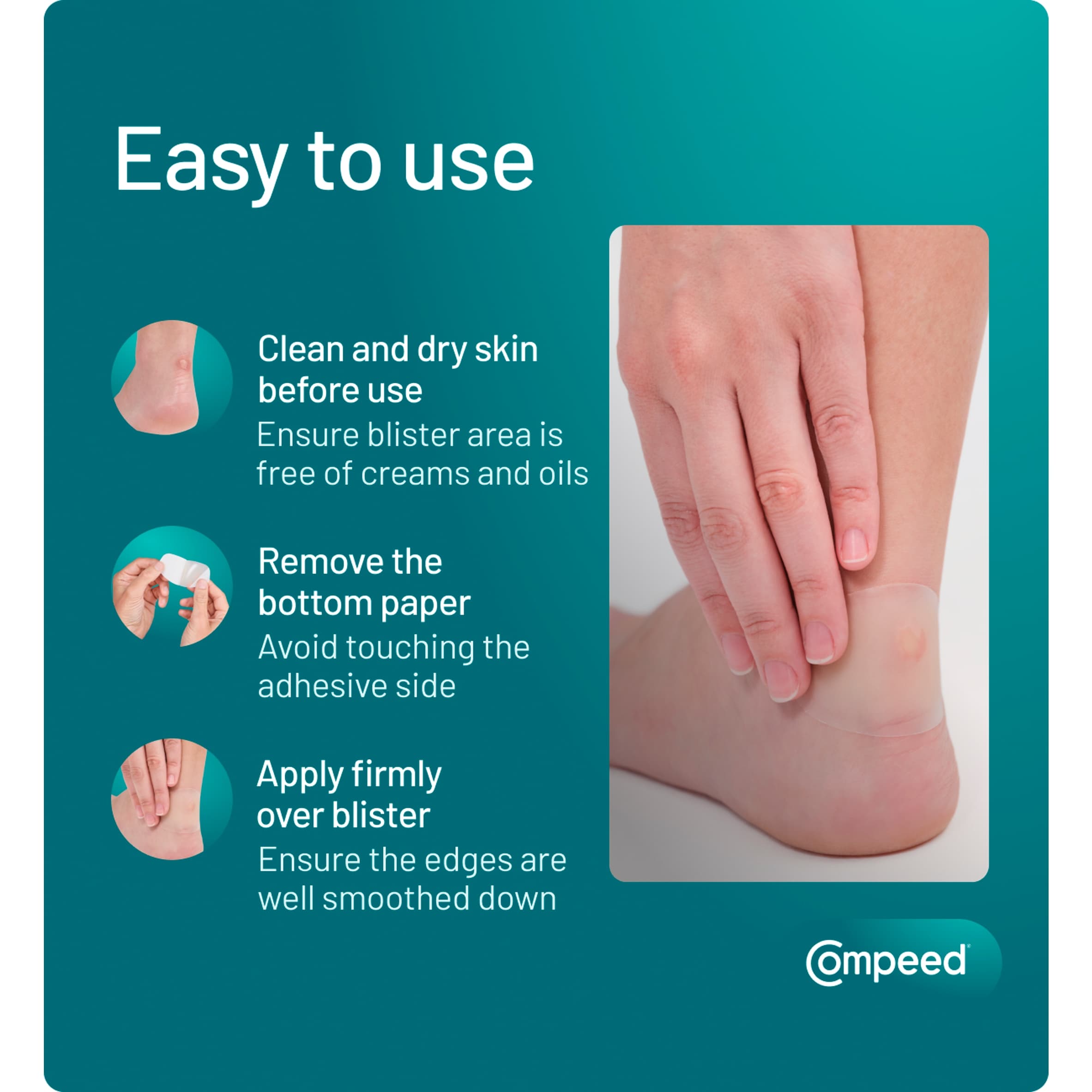COMPEED Blister Medium 4 Plasters thumbnail 3
