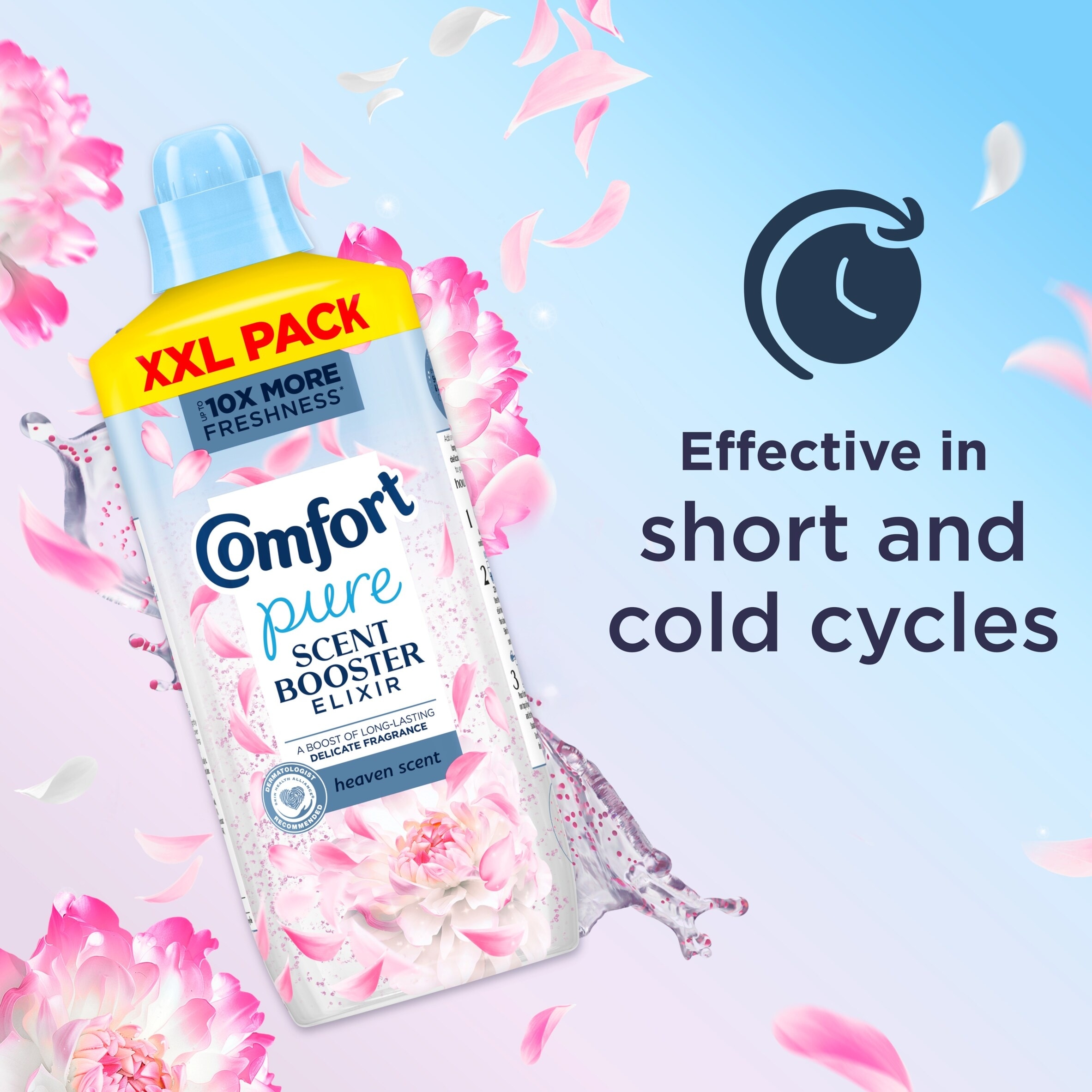 Comfort Pure Scent Booster Elixir Heaven Scent XXL Pack 1265ml thumbnail 3