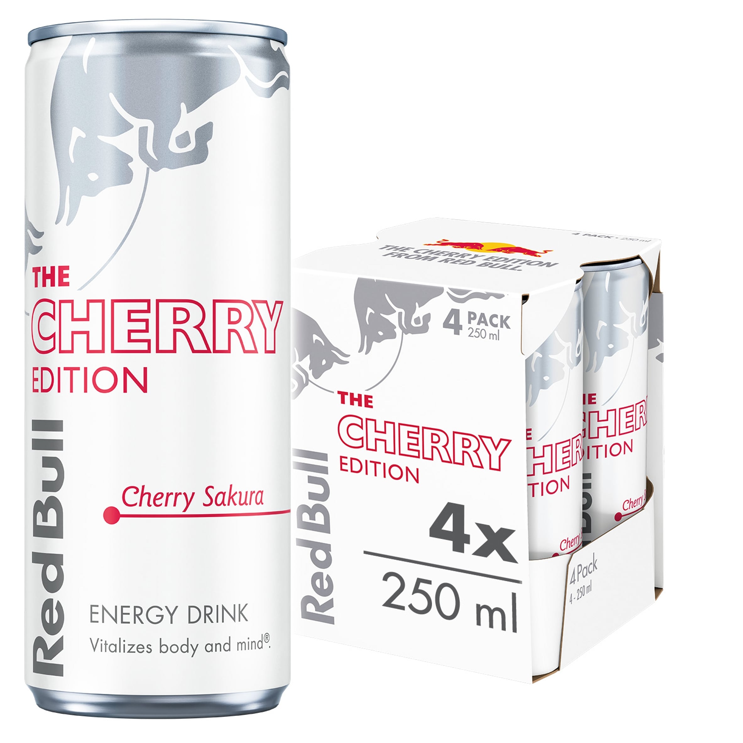 Red Bull Cherry Edition Energy Drink 4 x 250ml