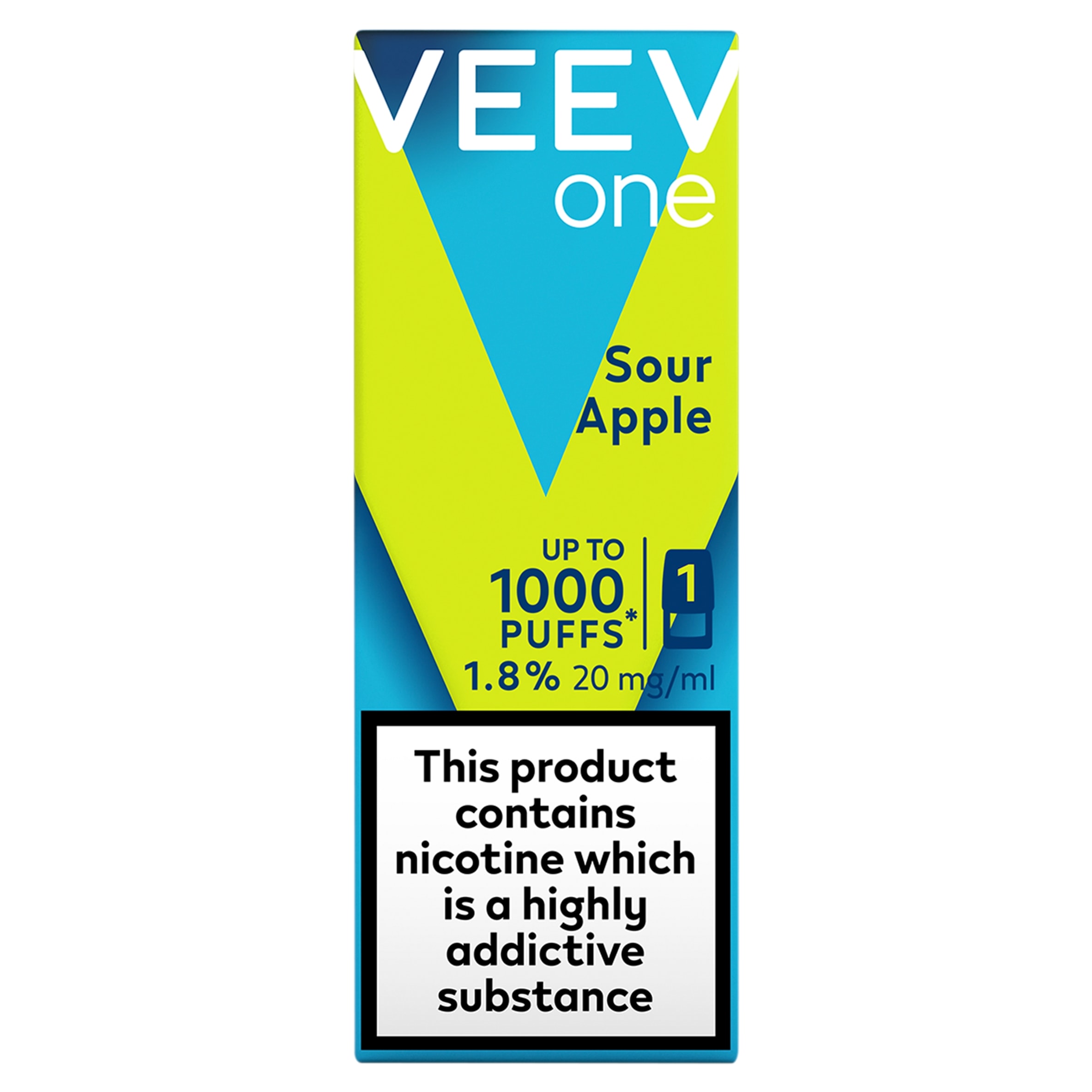 VEEV Sour Apple Pod 20mg