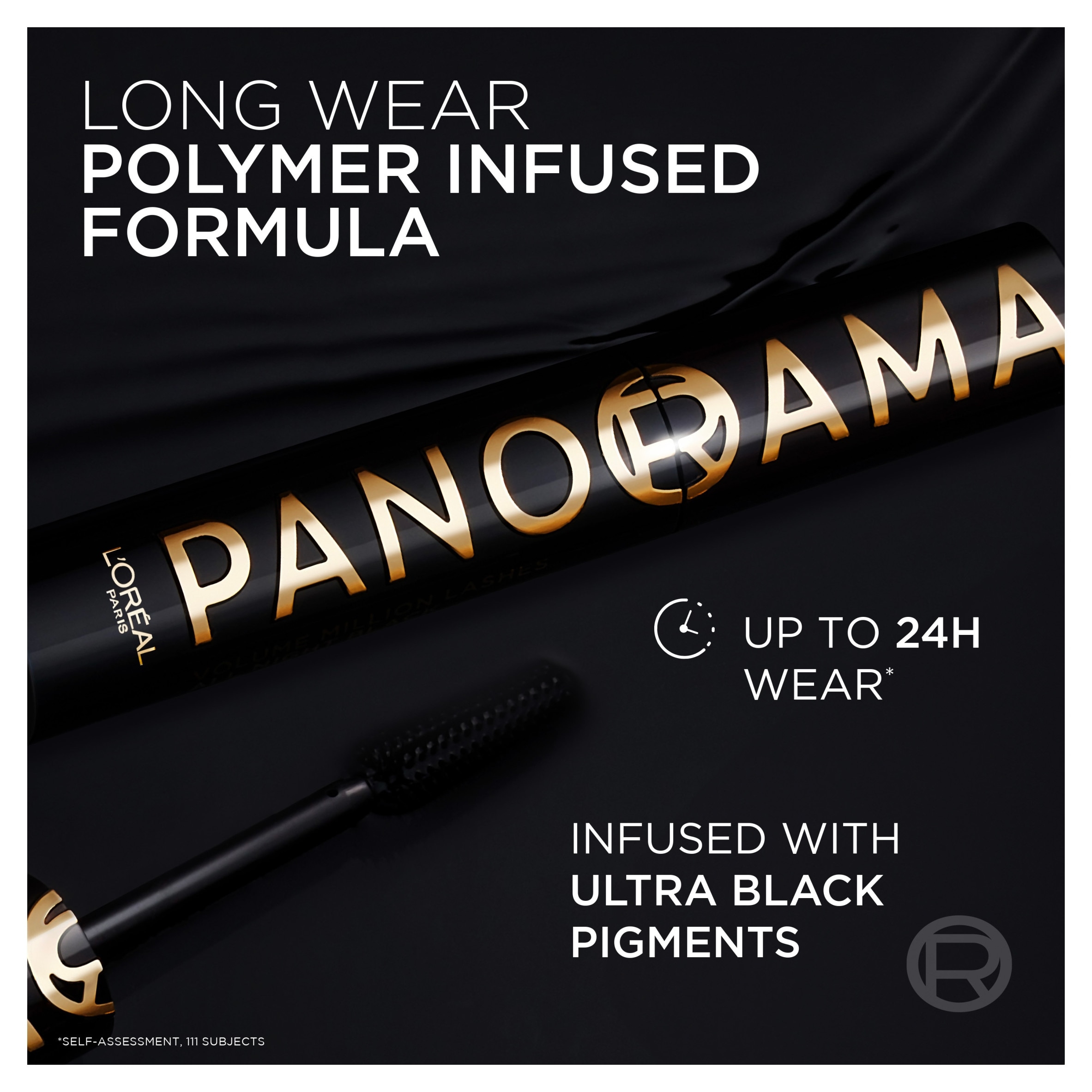 L'Oreal Paris Volume Million Lashes Panorama Mascara Extra Black 9.9ml. thumbnail 3