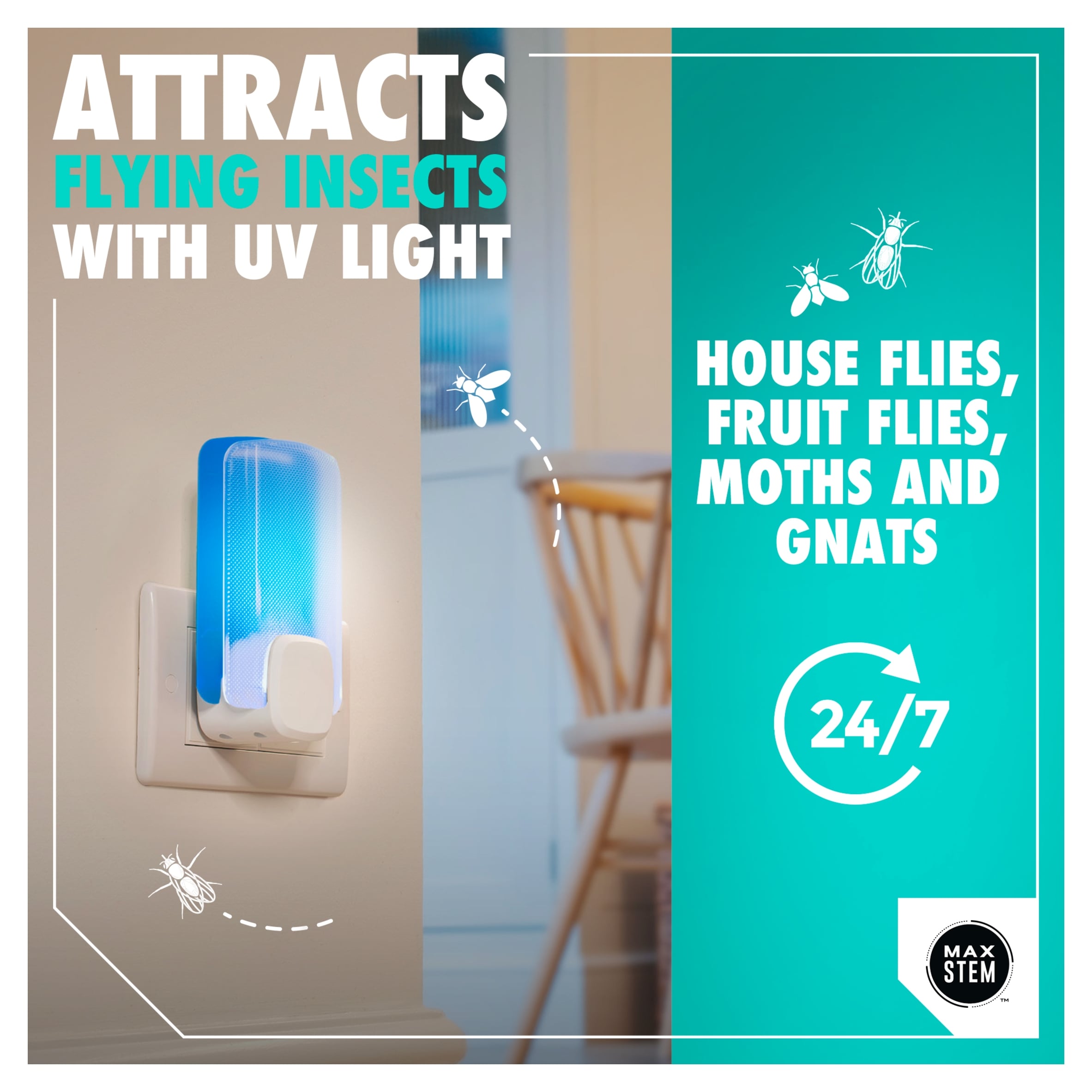 MAX STEM Flying Insect Light Trap thumbnail 2