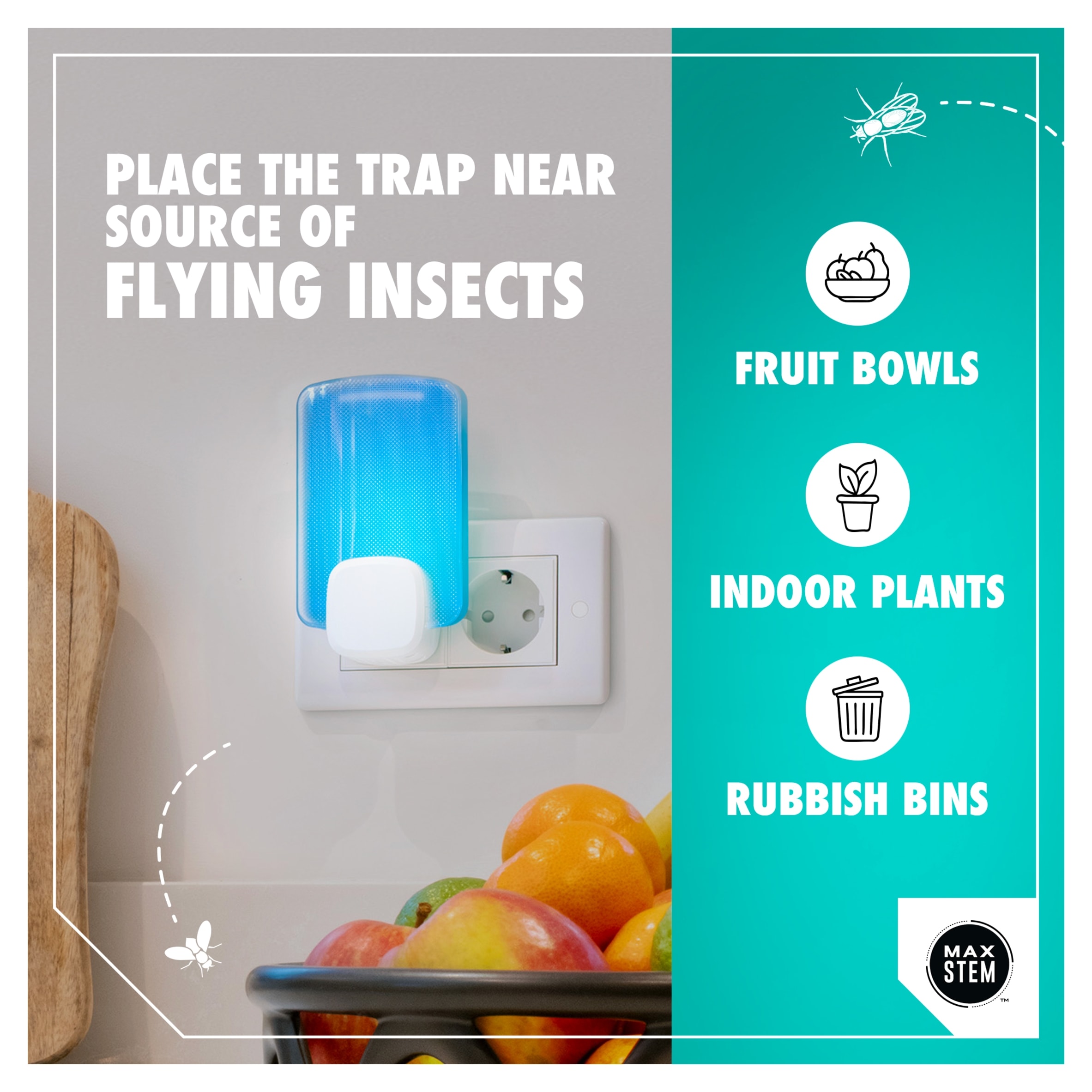 MAX STEM Flying Insect Light Trap 2 Refills thumbnail 3