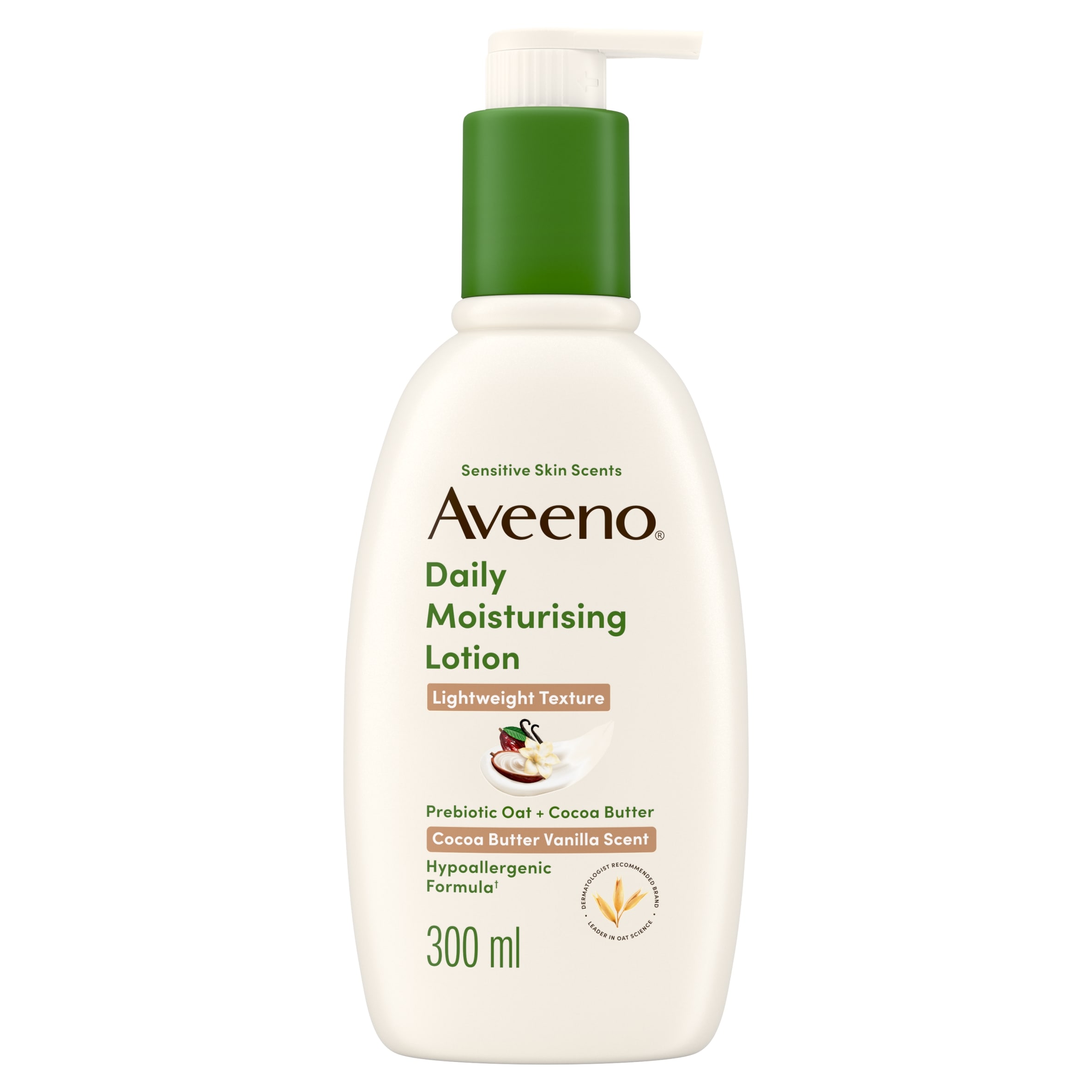 Aveeno Daily Moisturising Lotion Cocoa Butter Vanilla Scent 300ml
