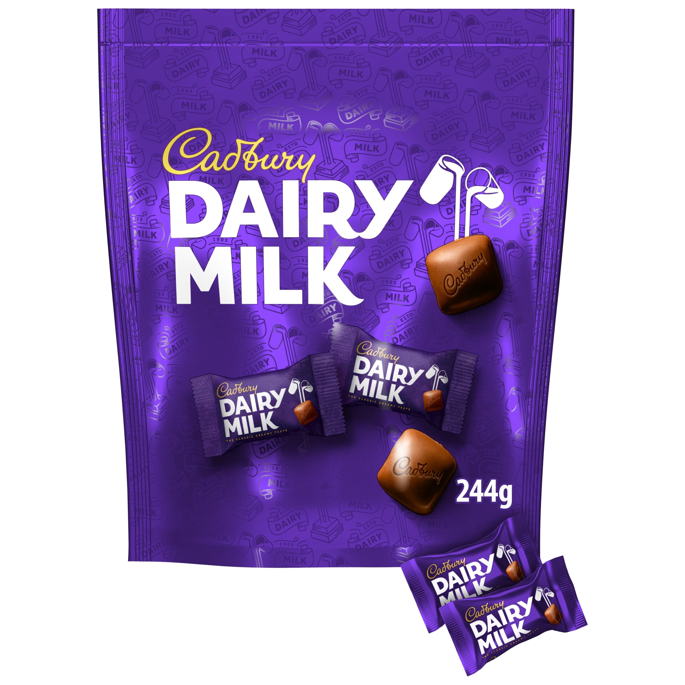 Cadbury Dairy Milk Chunk Pouch 244g