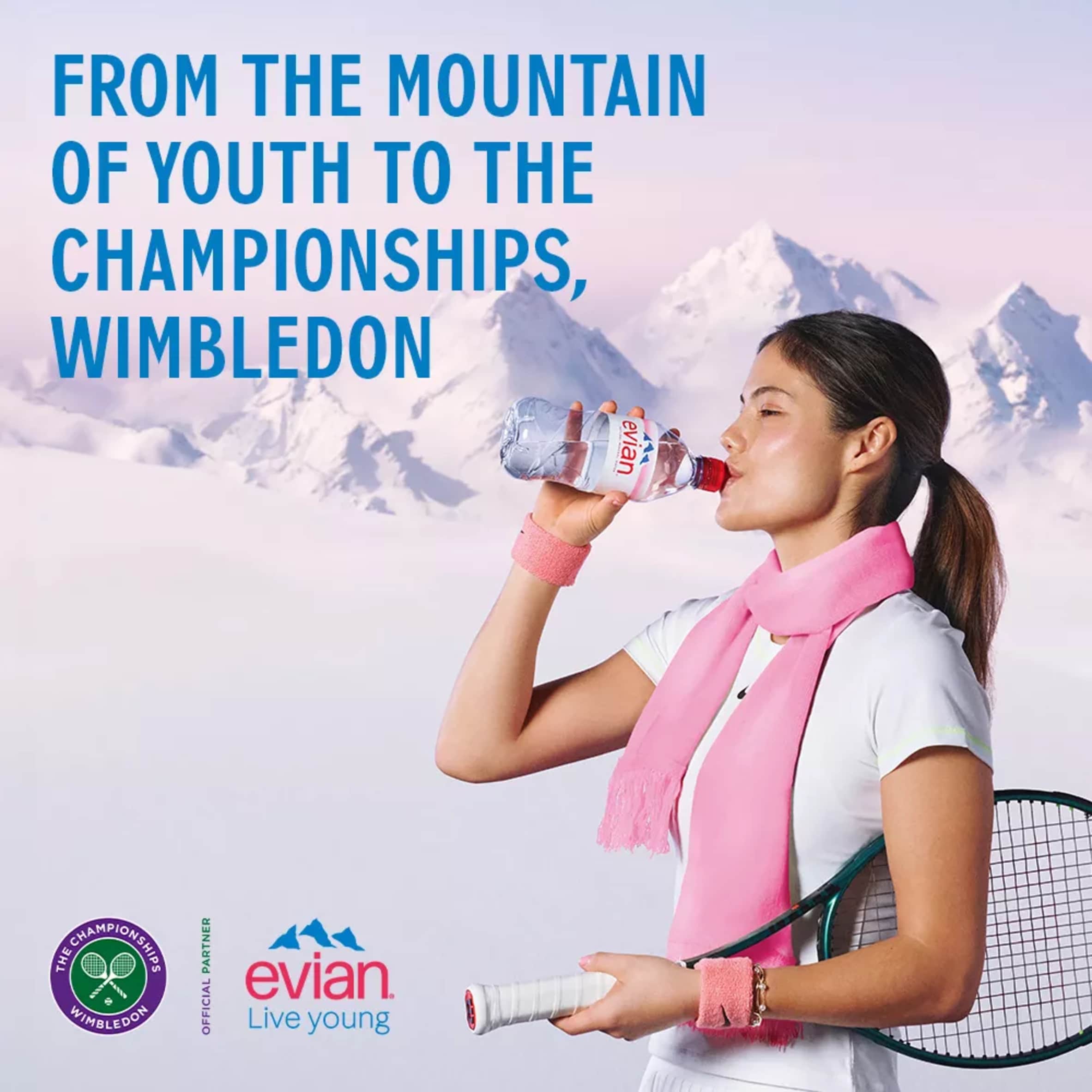Evian Natural Mineral water 12x330ml thumbnail 5