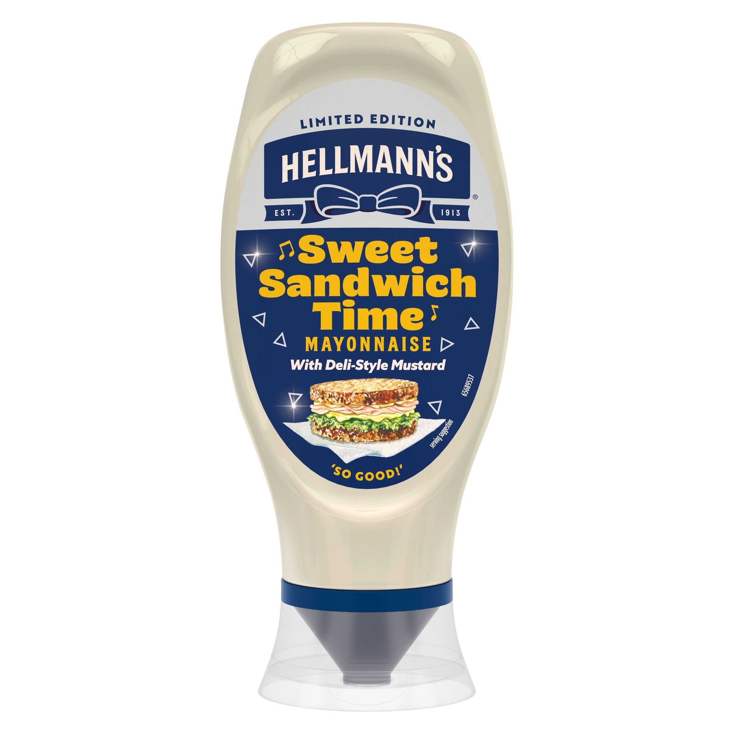 Hellmann’s Sweet Sandwich Time Mayonnaise with Mustard Limited Edition 430 Ml