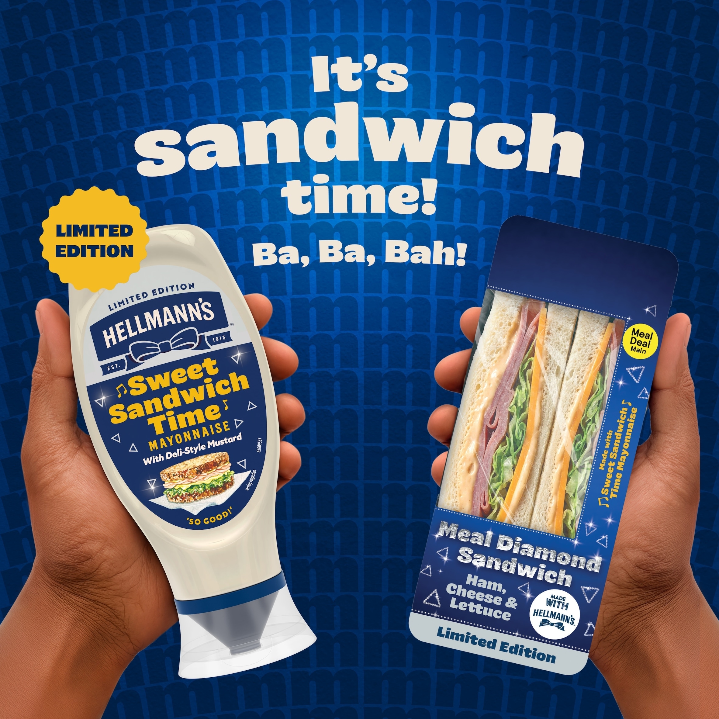 Hellmann’s Sweet Sandwich Time Mayonnaise with Mustard Limited Edition 430 Ml thumbnail 2