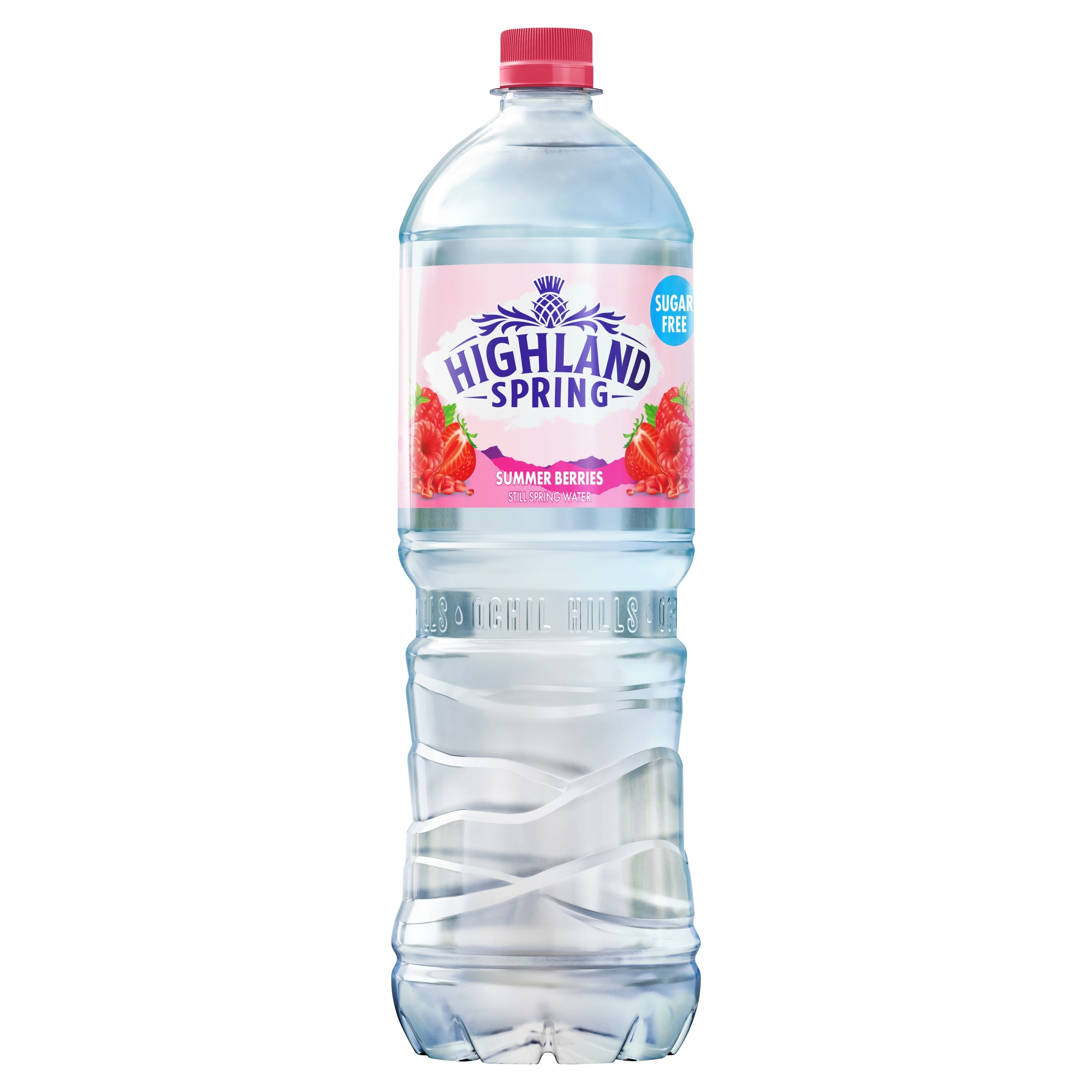 Highland Spring Sugar Free Summer Berries Still Spring Water 1.25 Litre