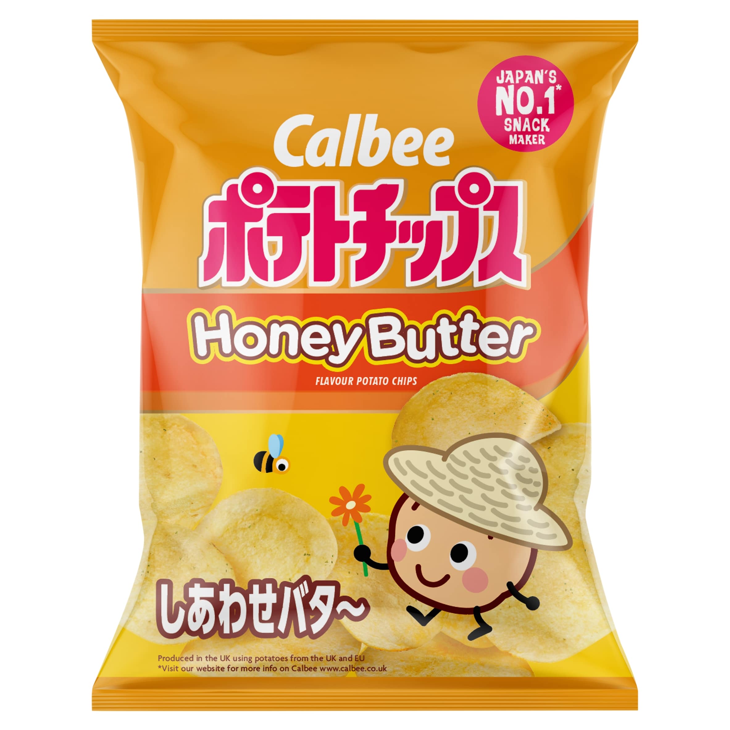 Calbee Honey Butter Flavour Potato Chips 130g