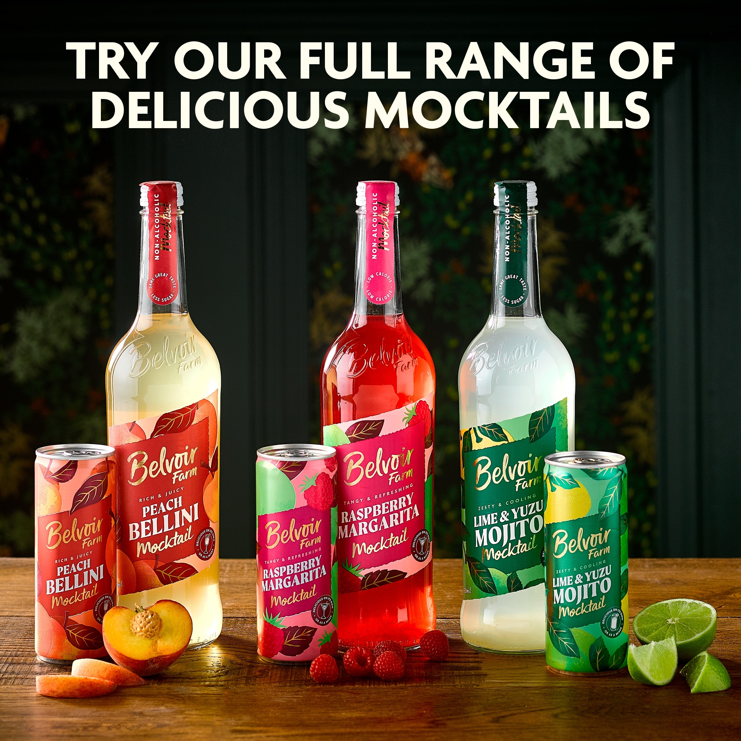 Belvoir Farm Lime & Yuzu Mojito Mocktail 250ml thumbnail 4