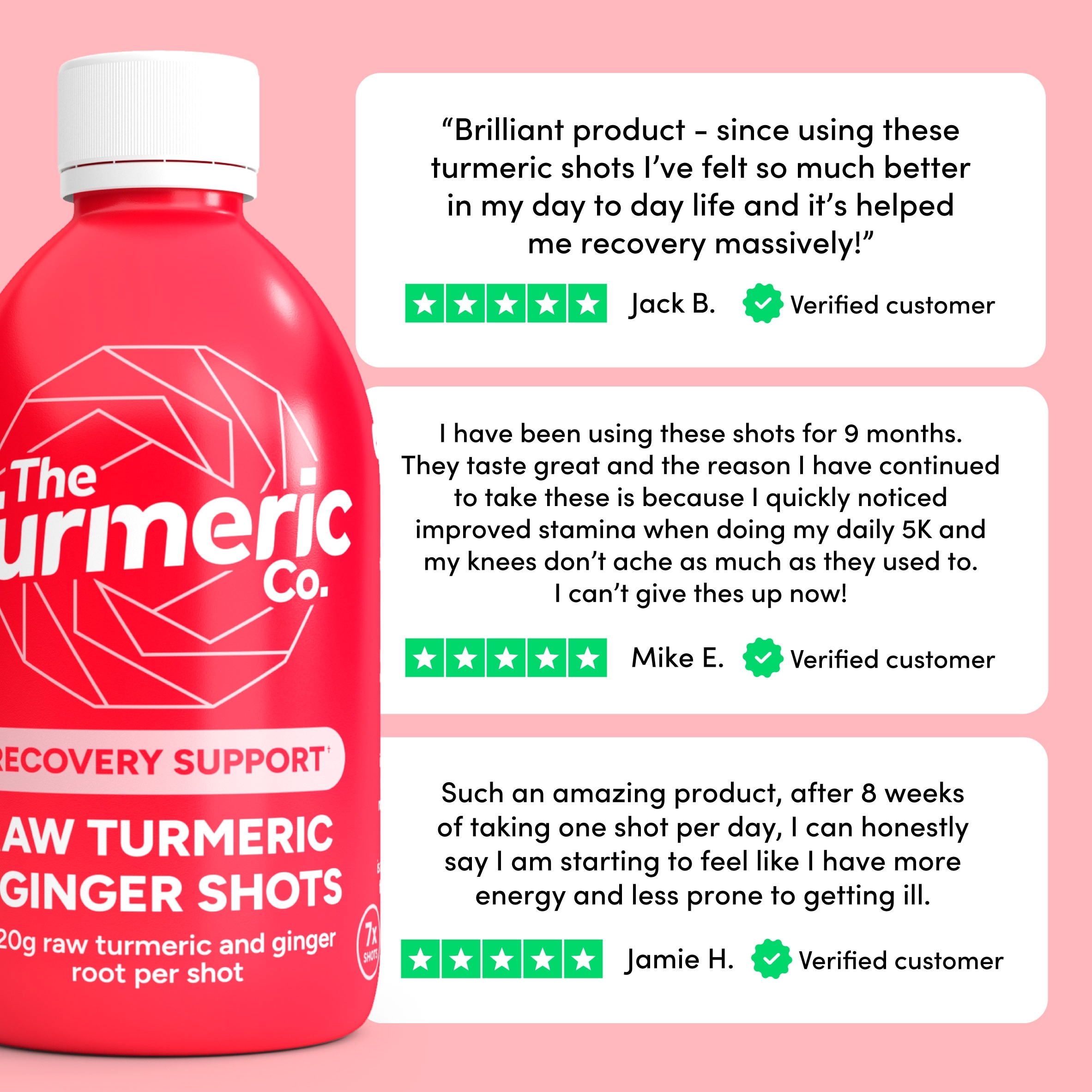The Turmeric Co. Raw Turmeric & Ginger Shots (420 mL) thumbnail 4