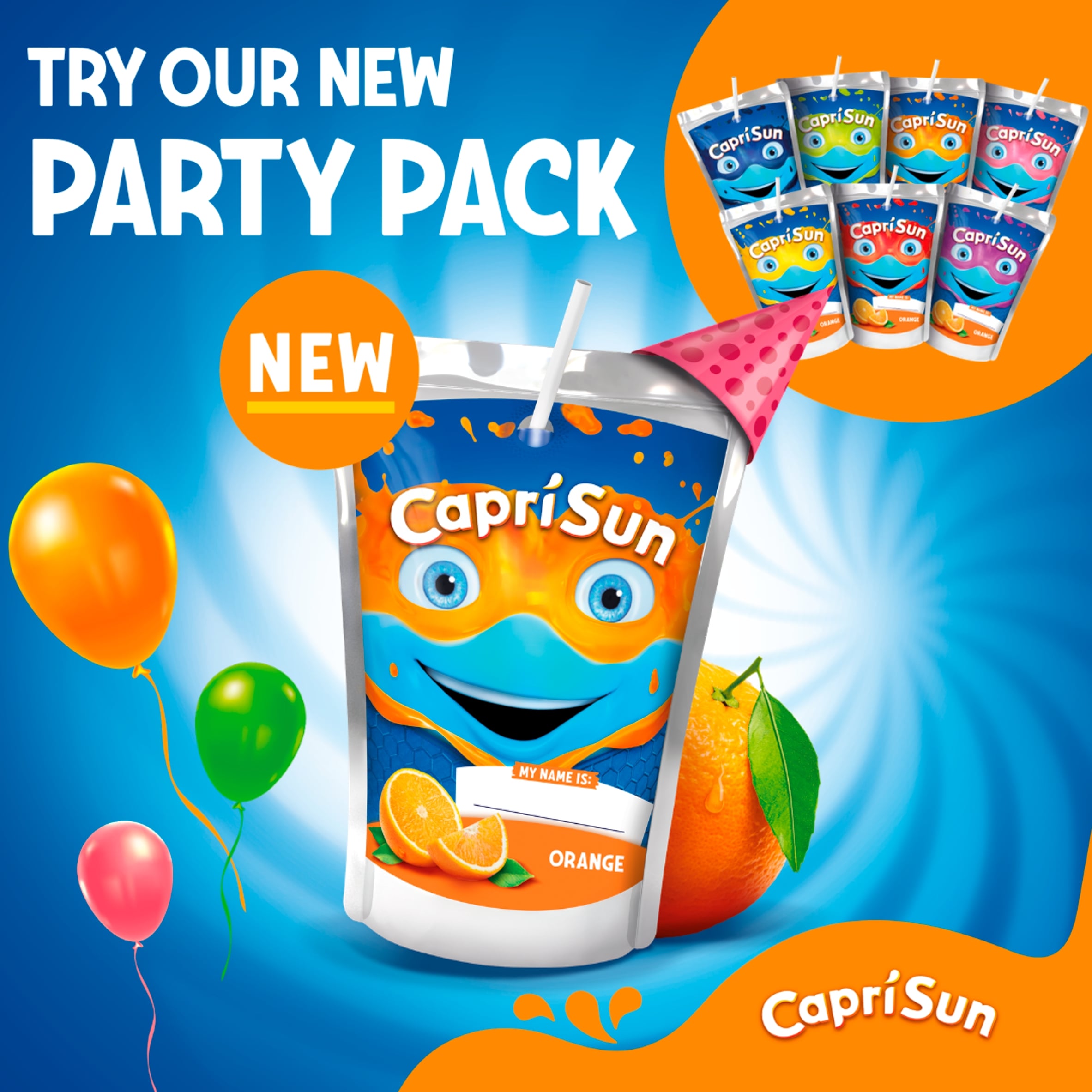 Capri-Sun Orange Zero Party Pack 20x200ml thumbnail 4