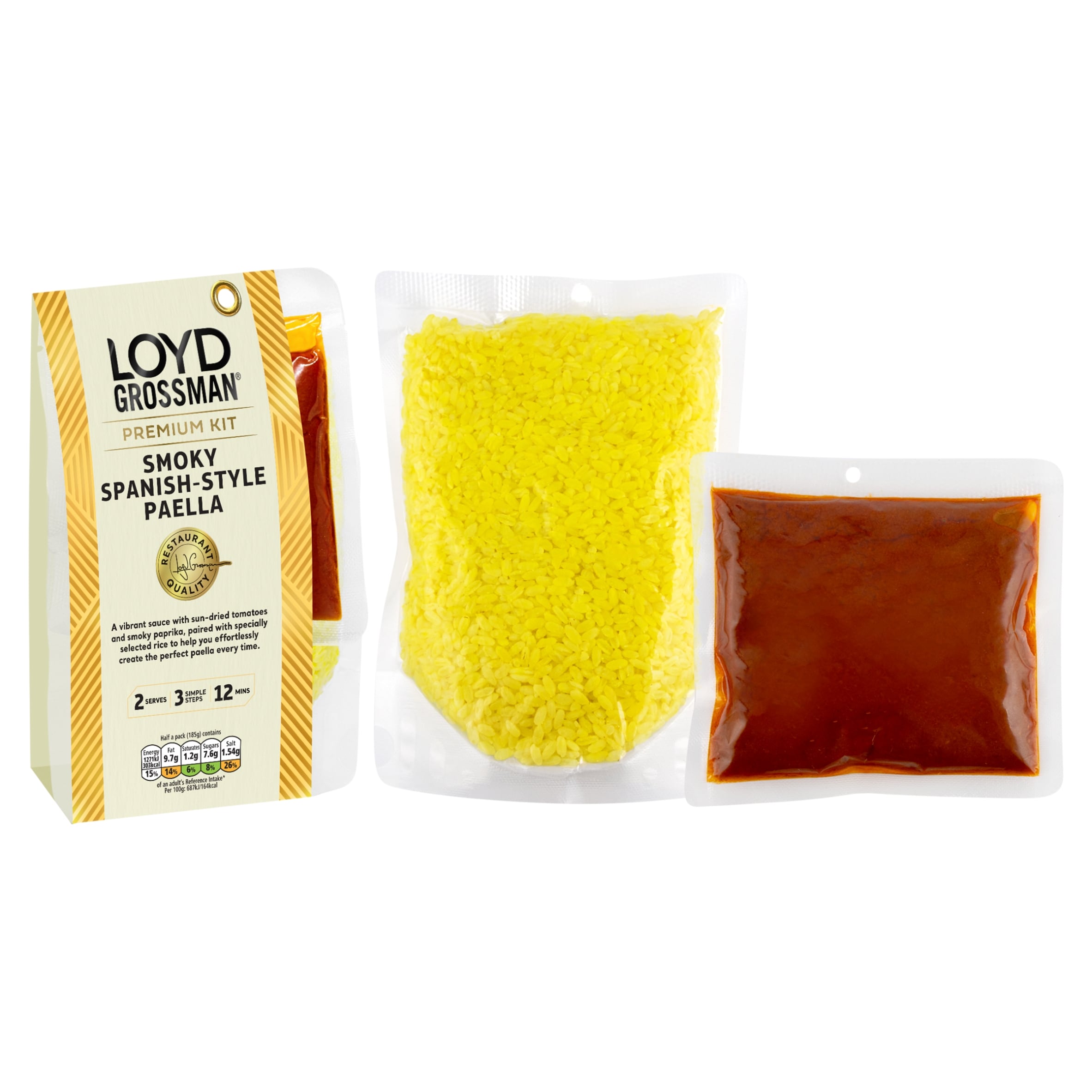 Loyd Grossman Smoky Spanish-Style Paella 370g thumbnail 2